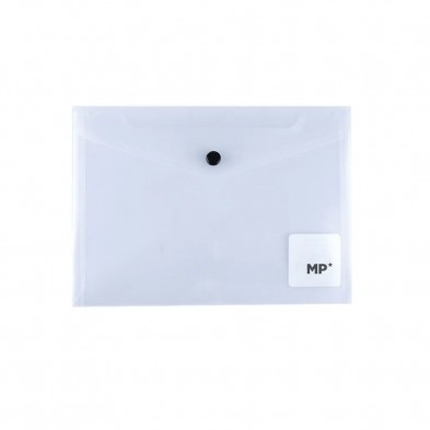 CARPETA SOBRE BOTON TRANSPARENTE A5