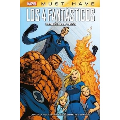 MARVEL MUST HAVE LOS 4 FANTASTICOS RESUELVELO TODO