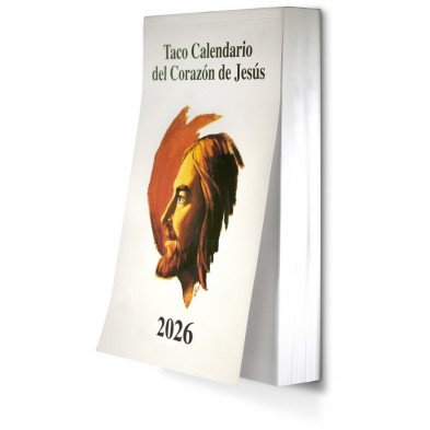 TACO 2026 CALENDARIO DEL CORAZON DE JESUS CLASICO CON IMAN