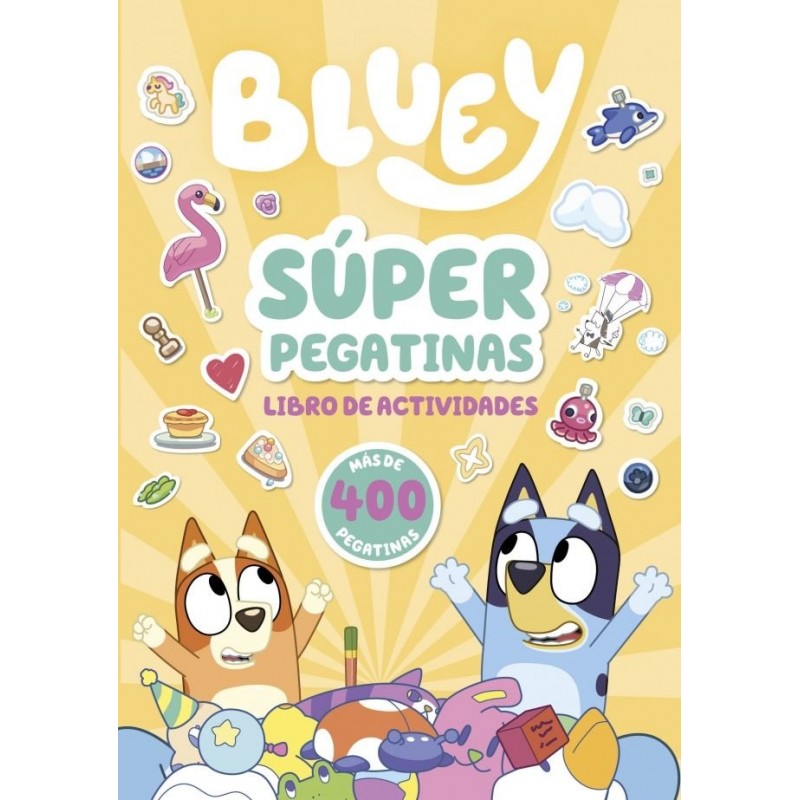 BLUEY ACTIVIDADES SUPER PEGATINAS