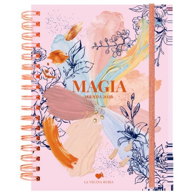 AGENDA ANUAL DIARIA 2026 LA VECINA RUBIA
