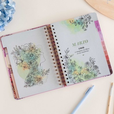 AGENDA ANUAL DIARIA 2026 LA VECINA RUBIA