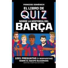 EL LIBRO DE QUIZ SOBRE LA HISTORIA DEL BARÇA