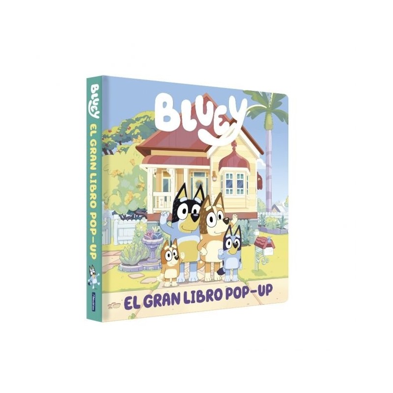 BLUEY LIBRO DE CARTON CON SOLAPAS EL GRAN LIBRO POP-UP
