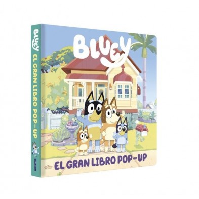 BLUEY LIBRO DE CARTON CON SOLAPAS EL GRAN LIBRO POP-UP