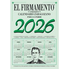 CALENDARIO ZARAGOZANO 2026 PARED FIRMAMENTO