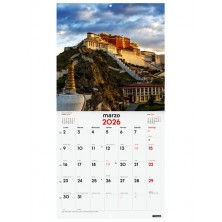 CALENDARIO (2026) FINOCAM PARED IMAGENES MENSUAL PARA ESCRIBIR 300x300 MARAVILLAS DEL MUNDO