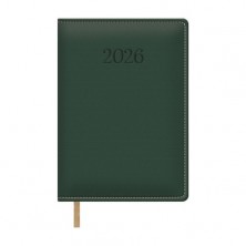 AGENDA ANUAL (2026) DOHE BOLONIA COSIDA tapa EXTRA POLIPIEL 150x210 D/P VERDE