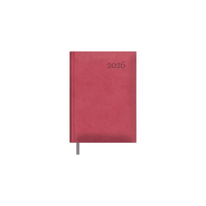 AGENDA ANUAL (2026) DOHE LAUSANA COSIDA tapa EXTRA POLIPIEL 140x200 D/P FUCSIA