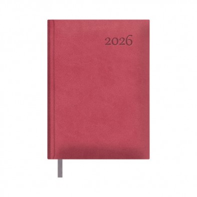 AGENDA ANUAL (2026) DOHE LAUSANA COSIDA tapa EXTRA POLIPIEL 140x200 D/P FUCSIA
