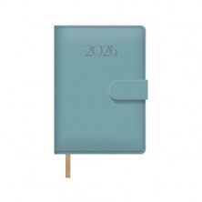 AGENDA ANUAL (2026) DOHE PRETTY COSIDA tapa EXTRA POLIPIEL con GOMA 125x180 D/P VERDE