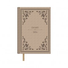 AGENDA ANUAL (2026) DOHE VICTORIAN COSIDA tapa EXTRA 140x200 D/P BEIGE