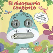 EL DINOSAURIO CONTENTO - LIBRO CREMALLERA