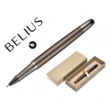 BOLIGRAFO BELIUS NEPTUNO COLOR CAQUI TINTA AZUL