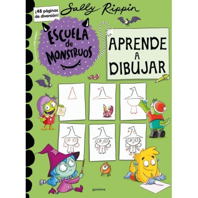 ESCUELA DE MONSTRUOS APRENDE A DIBUJAR