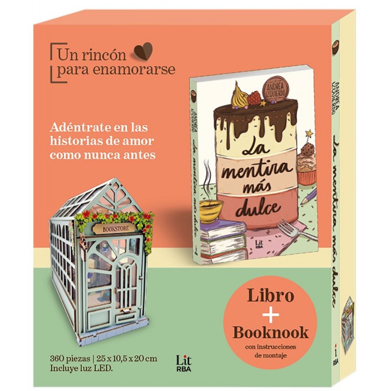 LA MENTIRA MAS DULCE + BOOKNOOK