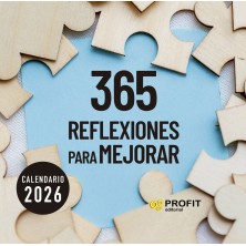 CALENDARIO 2026 365 REFLEXIONES PARA MEJORAR