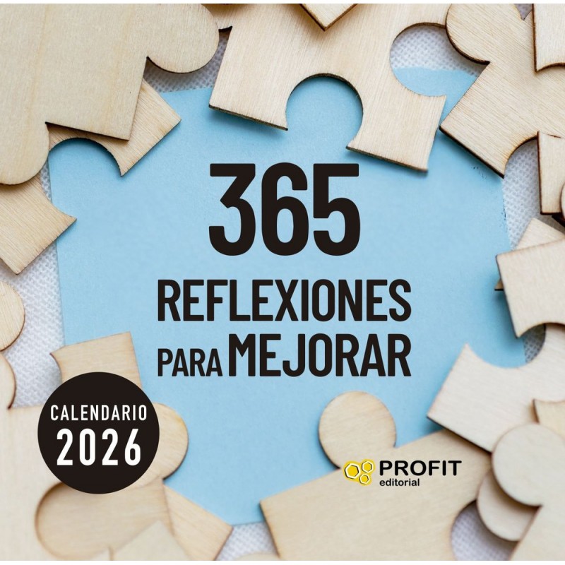 CALENDARIO 2026 365 REFLEXIONES PARA MEJORAR