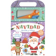 NAVIDAD RECORTA Y COLOREA