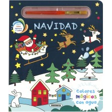 NAVIDAD - PINTA CON AGUA