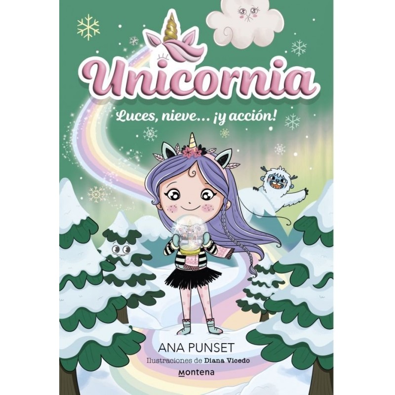 UNICORNIA 14 LUCES NIEVE ACCION