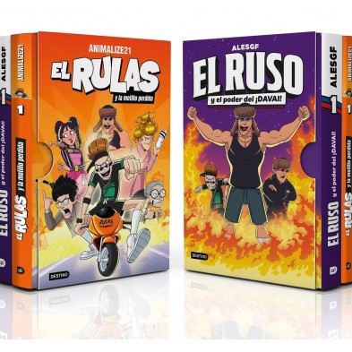 ESTUCHE EL RULAS 1 Y EL RUSO 1