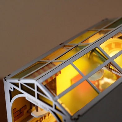 MAQUETA SUJETALIBROS LIBRERIA SUNSHINE TOWN