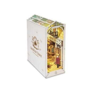 MAQUETA SUJETALIBROS LIBRERIA SUNSHINE TOWN