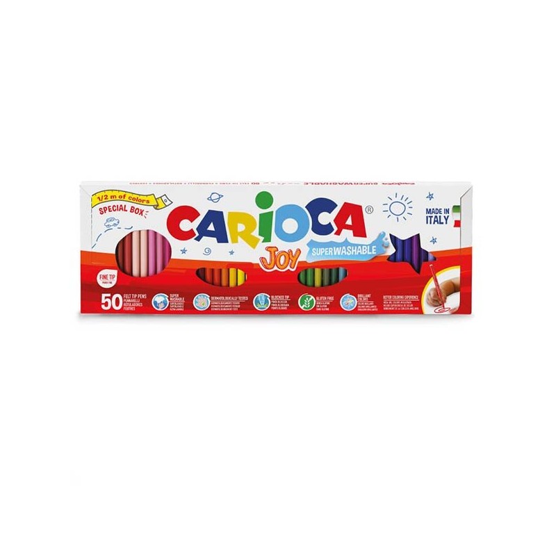 ROTU 50 COLORES CARIOCA JOY 1/2 METRO PUNTA FINA