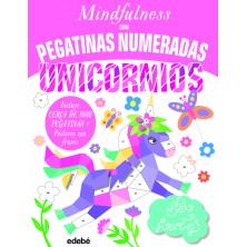 MINDFULNESS CON PEGATINAS NUMERADAS UNICORNIOS