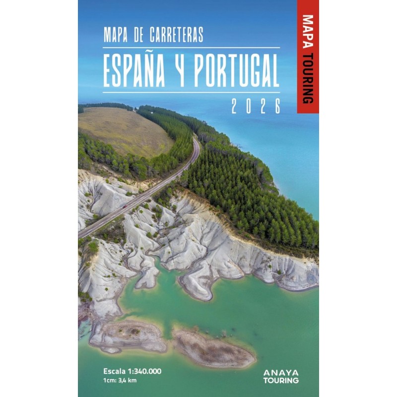 MAPA DE CARRETERAS DE ESPAÑA Y PORTUGAL 1:340.000, 2026