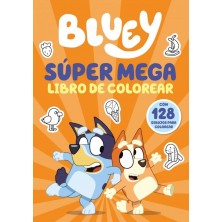 BLUEY ACTIVIDADES SUPER MEGA LIBRO DE COLOREAR