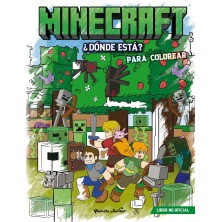 MINECRAFT DONDE ESTA PARA COLOREAR