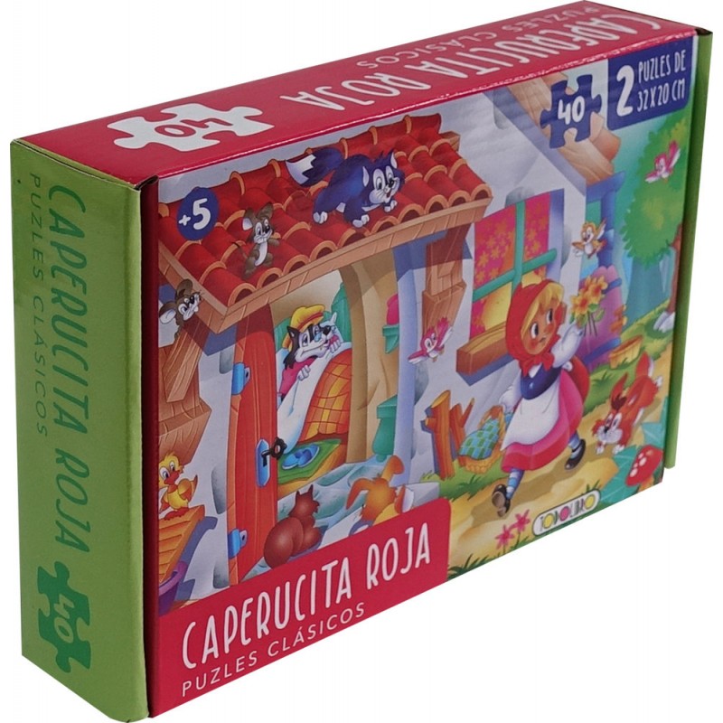 PUZZLES CLASICOS CAPERUCITA ROJA