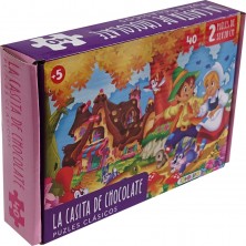 PUZZLES CLASICOS LA CASITA DE CHOCOLATES