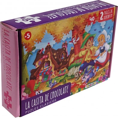 PUZZLES CLASICOS LA CASITA DE CHOCOLATES