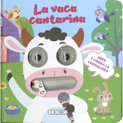 LA VACA CANTARINA LIBRO CREMALLERA