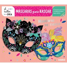 MASCARAS PARA RASCAR MASCARAS DE FIESTA