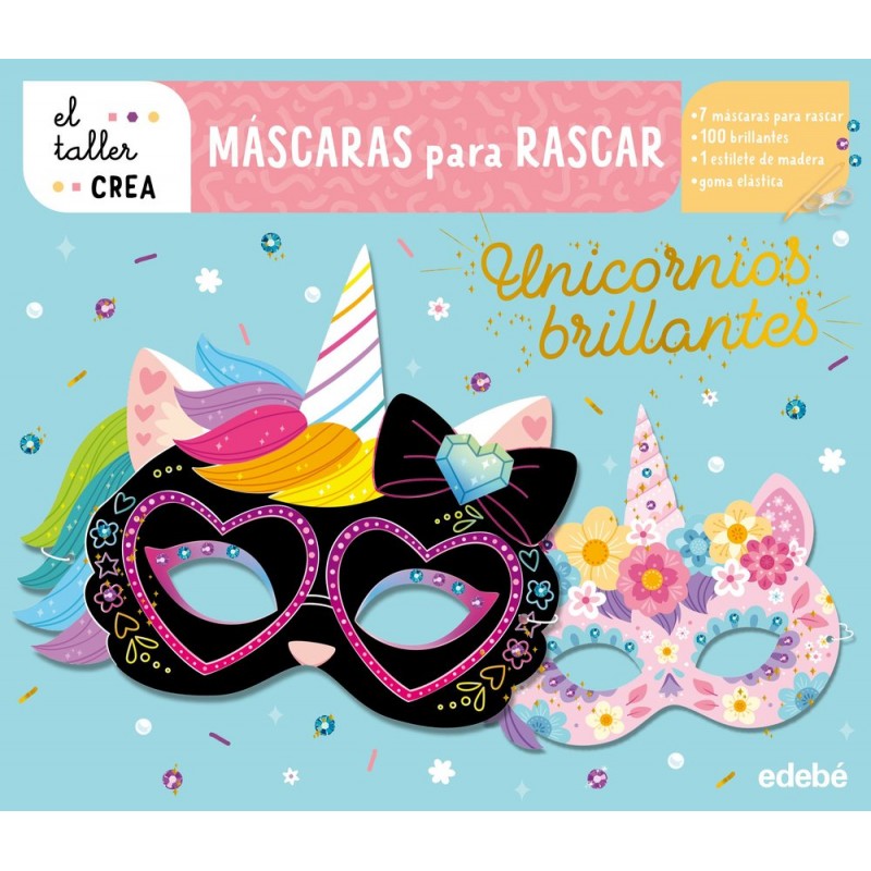 MASCARAS PARA RASCAR UNICORNIOS