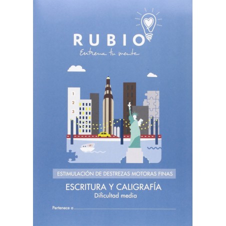 RUBIO ESCRITURA CALIGRAFIA DIFICUL.MEDIA 16(PARKINSON)