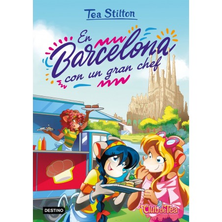TEA STILTON 40 EN BARCELONA CON GRAN CHEF