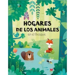 HOGARES DE LOS ANIMALES EN EL BOSQUE