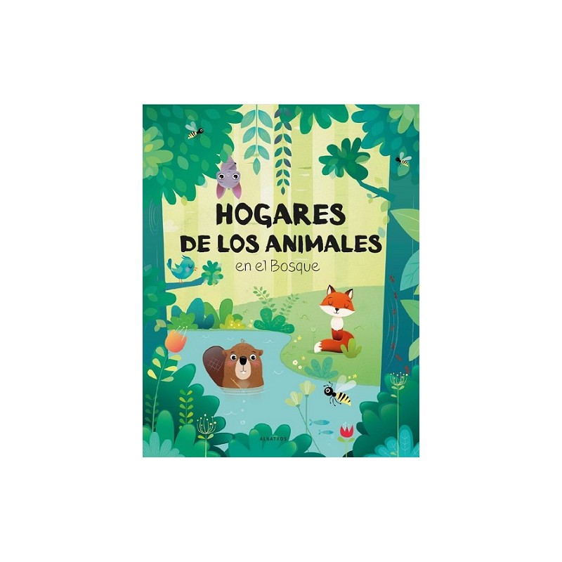 HOGARES DE LOS ANIMALES EN EL BOSQUE
