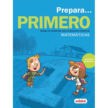 CUADERNO 5AÑOS PREPARA MATEMATICAS DE 1ºEP (ADHESIVOS)