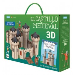 EL CASTILLO MEDIEVAL 3D CARTON CON MAQUETA