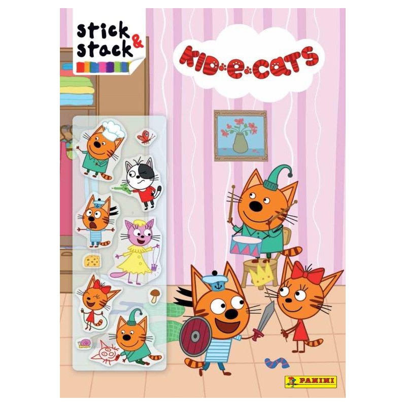 STICK&STACK KID-E-CATS