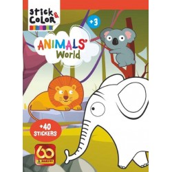 STICK&COLOR ANIMALS WORLD