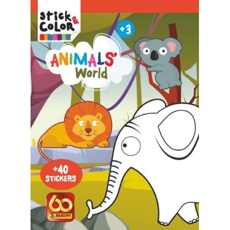 STICK&COLOR ANIMALS WORLD