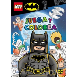 BATMAN LEGO JUEGA Y COLOREA