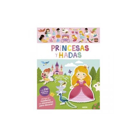 Mi primer libro de pegatinas, princesas y hadas